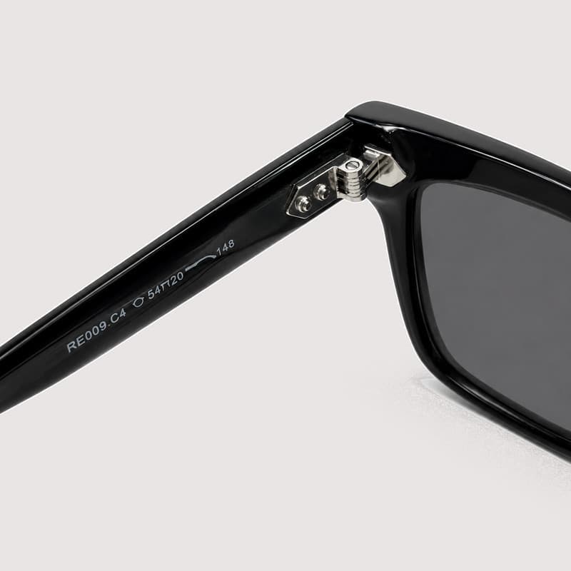 عینک آفتابی پلاریزه و UV400 ویفرر(Wayfarer) مردانه ریزالت مدل RE009C4 — تصویر ۹
