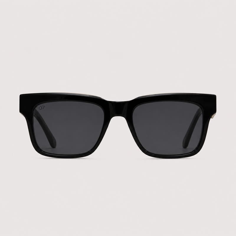 عینک آفتابی پلاریزه و UV400 ویفرر(Wayfarer) مردانه ریزالت مدل RE009C4 — تصویر ۳