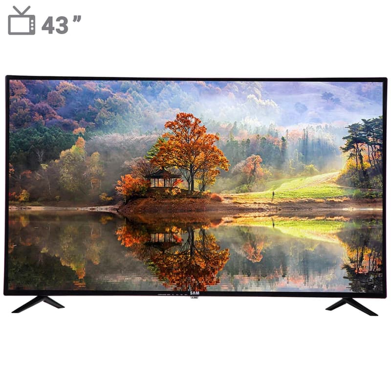 تلویزیون ال ای دی هوشمند سام الکترونیک مدل UA43T5550TH سایز 43 اینچ