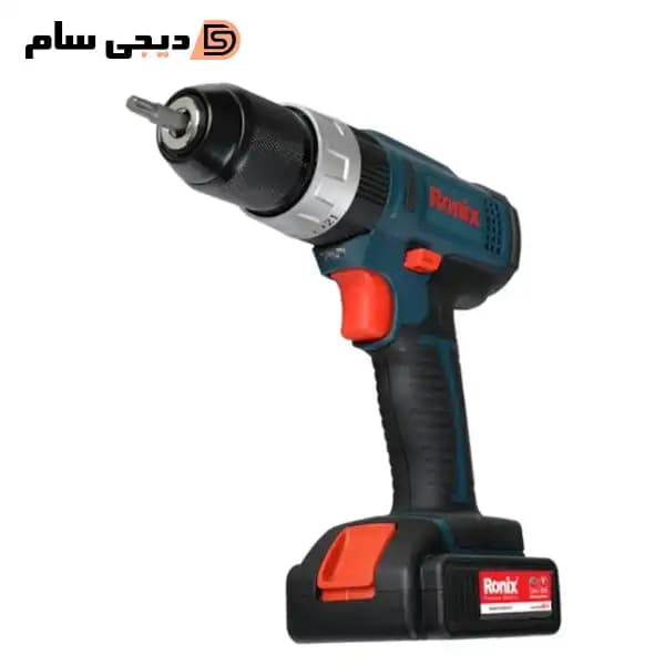 دریل پیچ‌گوشتی شارژی چکشی رونیکس مدل 8614 — تصویر ۱۱