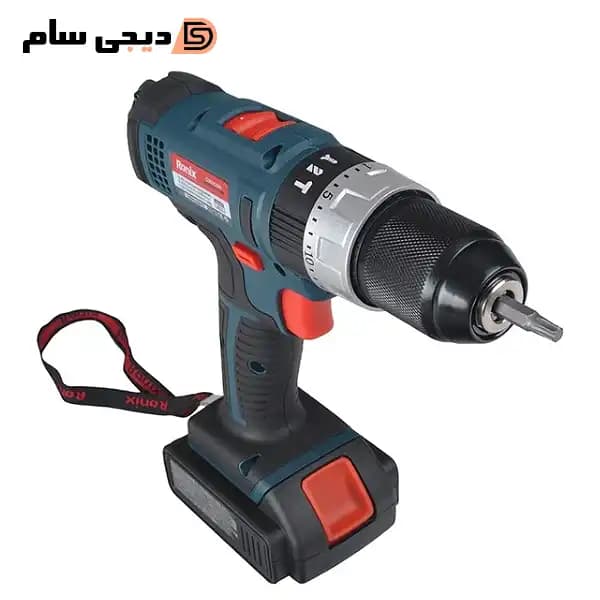 دریل پیچ‌گوشتی شارژی چکشی رونیکس مدل 8614 — تصویر ۱۲