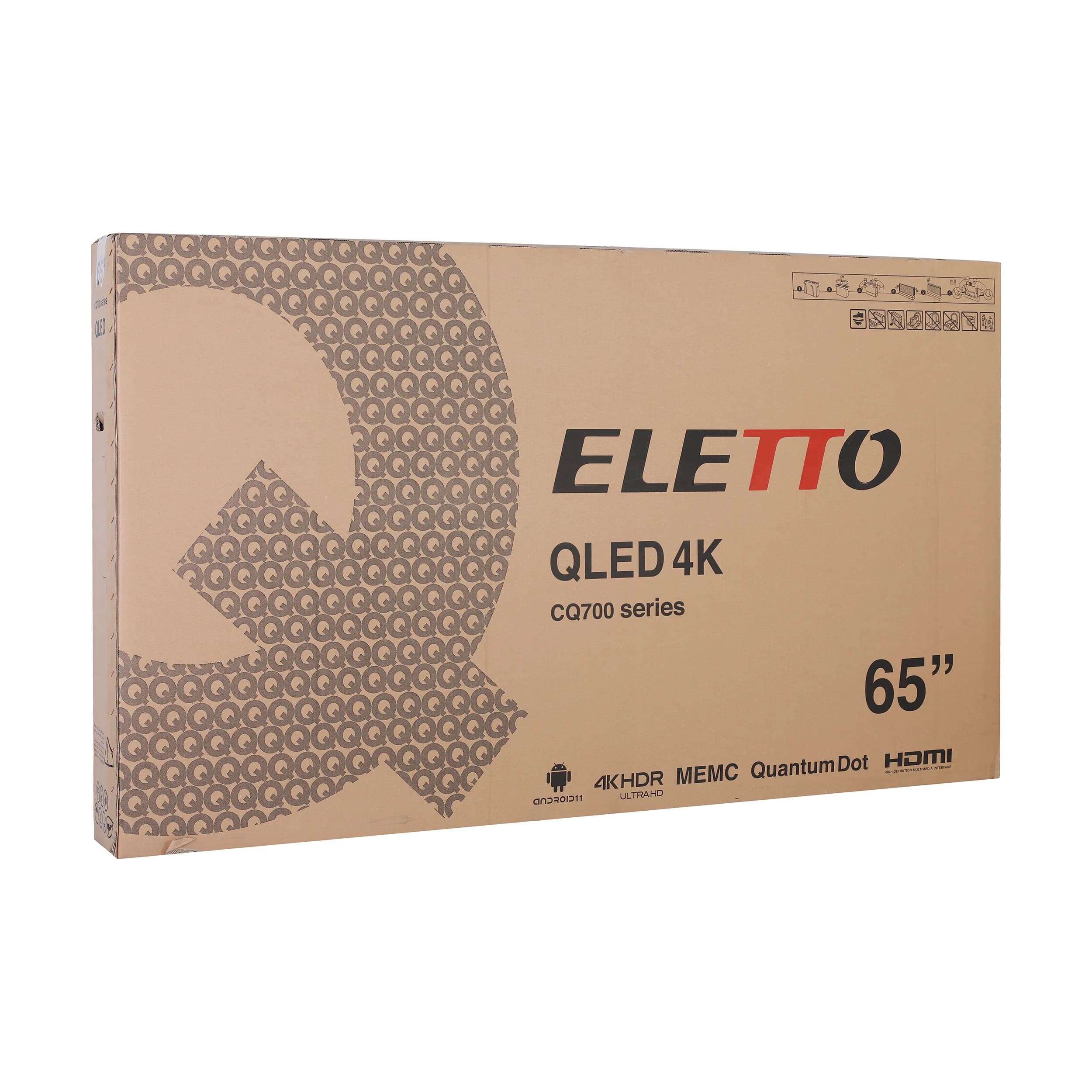 مشخصات، و خرید تلویزیون هوشمند کیو ال ای دی التتو 65 اینچ مدل 65ECQ710 — تصویر ۵