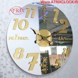 ساعت دیواری آینه ای آتریکس مدل M9(ارسال پسکرایه) — تصویر ۷