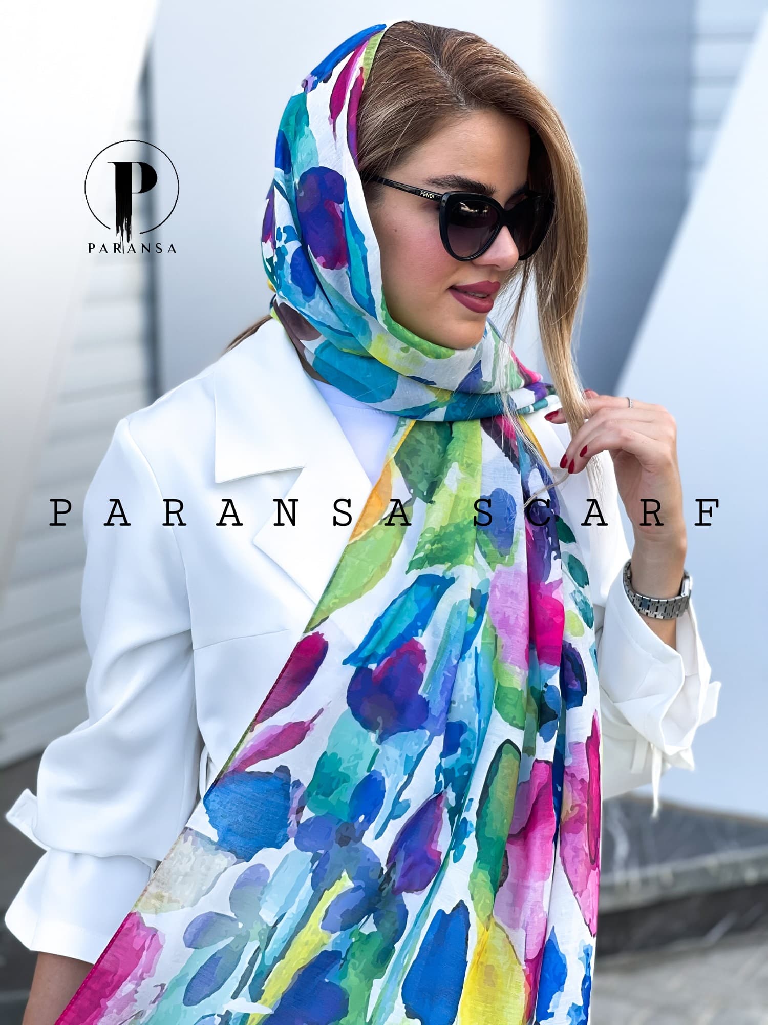 شال نخی ZARA - مجموعه پرنسا — تصویر ۲