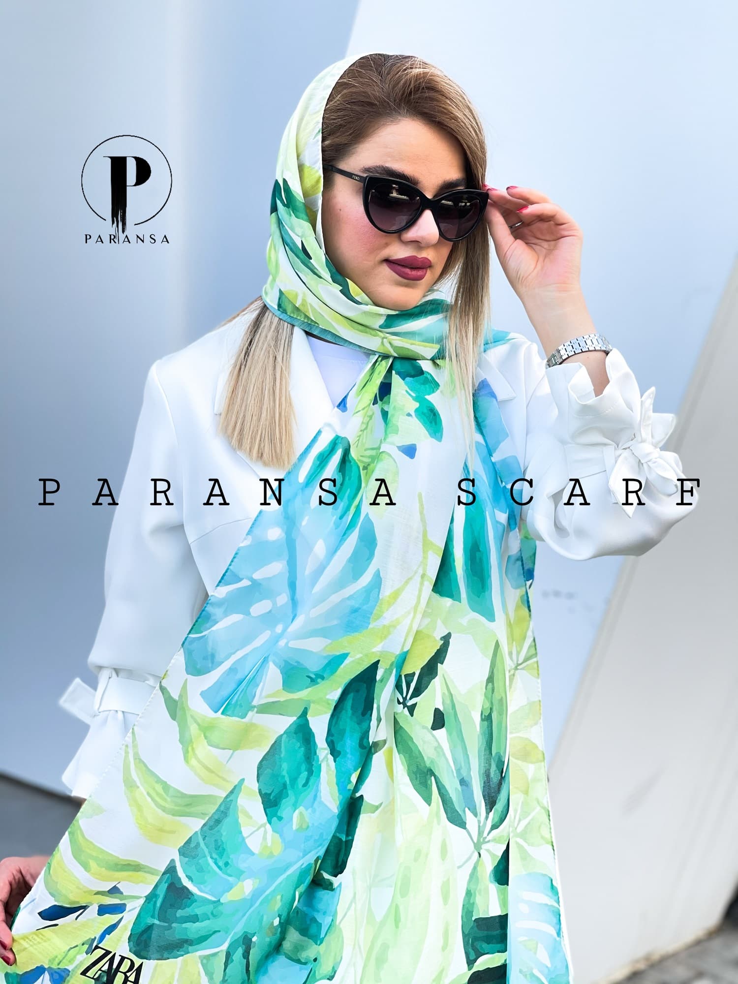 شال نخی ZARA - مجموعه پرنسا — تصویر ۷