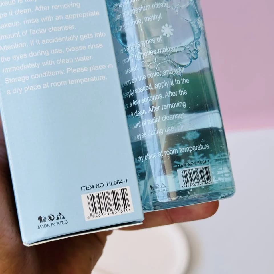 میسلار واتر آبی حجم ۱۰۰ میل پوست حساس — تصویر ۵