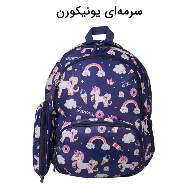 کوله پشتی تحصیلی نیلپرتوریستر مدل آوین NTLB620 (ارسال فوری) — تصویر ۸
