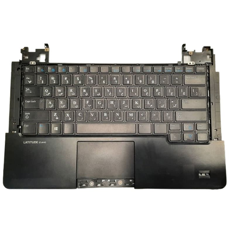 قاب کنار کیبورد و کیبورد استوک لپ تاپ Dell Latitude E5440