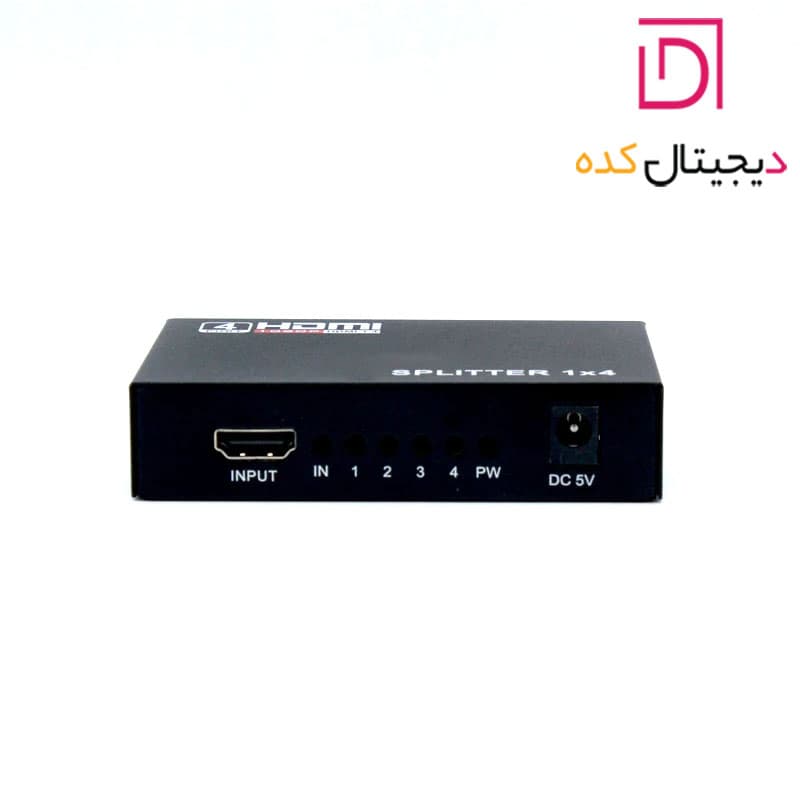 اسپلیتر 1 به 4 HDMI ای نت مدل 104GrB — تصویر ۳