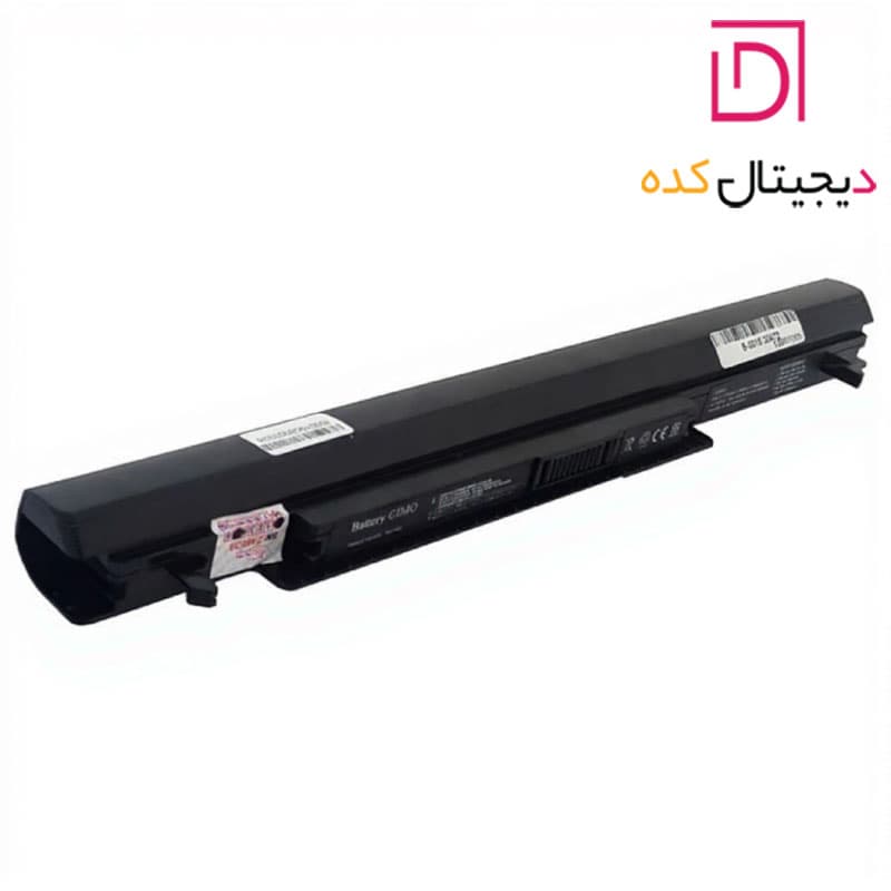 باتری لپ تاپ ایسوس مدل Asus K56 | برند GIMO | ظرفیت 2000 | 30 وات | 4 سلول | A32-K56 , A41-K56 — تصویر ۴