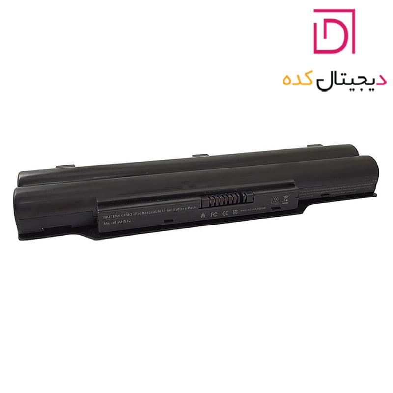 باتری لپ تاپ فوجیتسو Fujitsu LifeBook AH532 | برند Gimo | ظرفیت 4000 | 45 وات | 11.7~10.8 ولت | AH532 — تصویر ۳