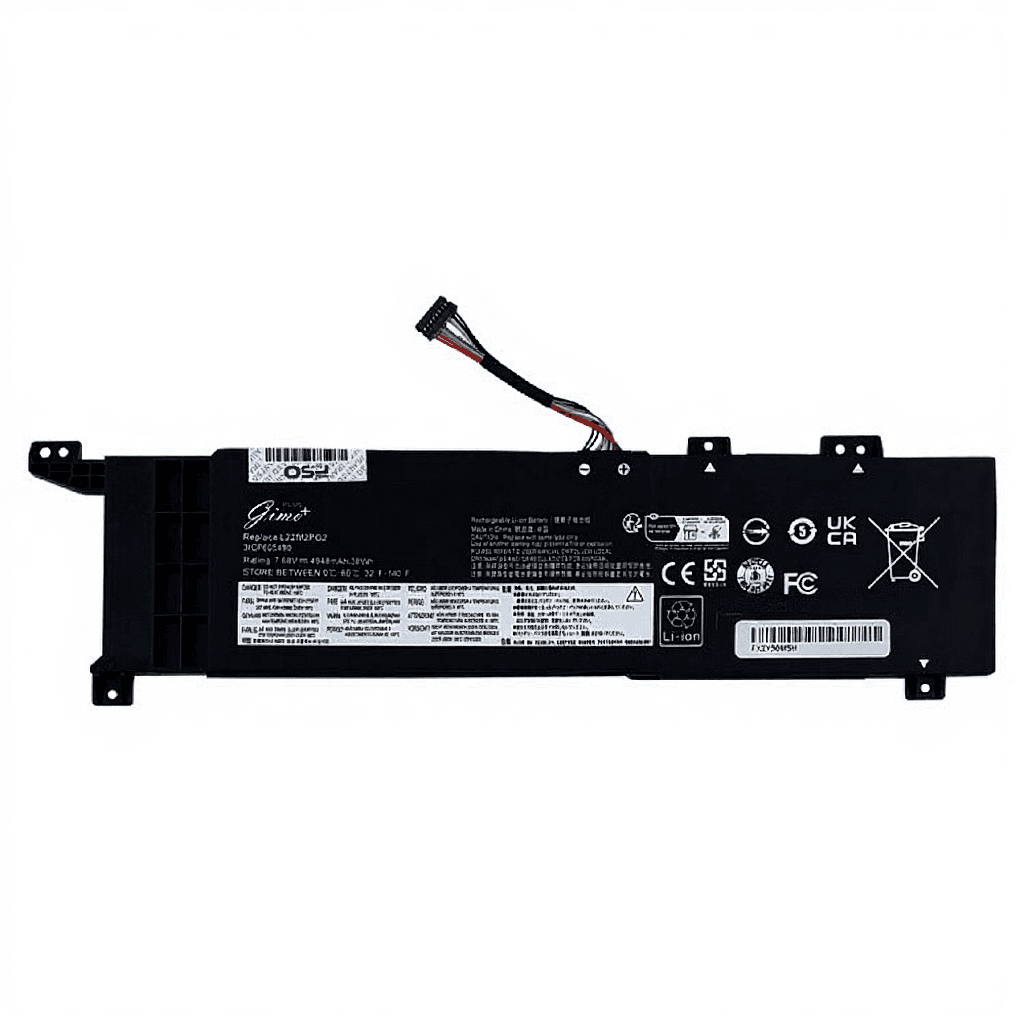 باتری لپ تاپ لنوو Lenovo V14 G4 | برند Gimo Plus | ظرفیت 4948 | 38 وات | 7.68 ولت | [L22M2PG2]