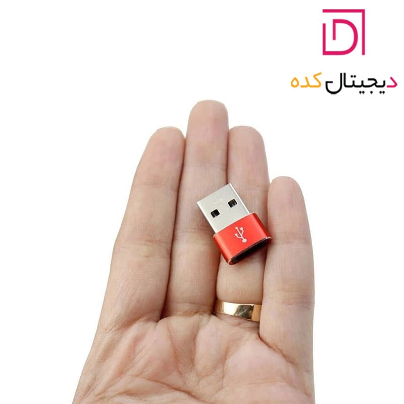 تبدیل تایپ سی به USB3.0 مدل GP-90 — تصویر ۵