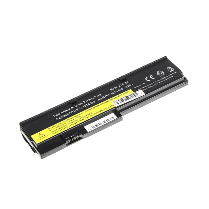 باتری لپ تاپ Lenovo ThinkPad X200 / X200S / X200SI
