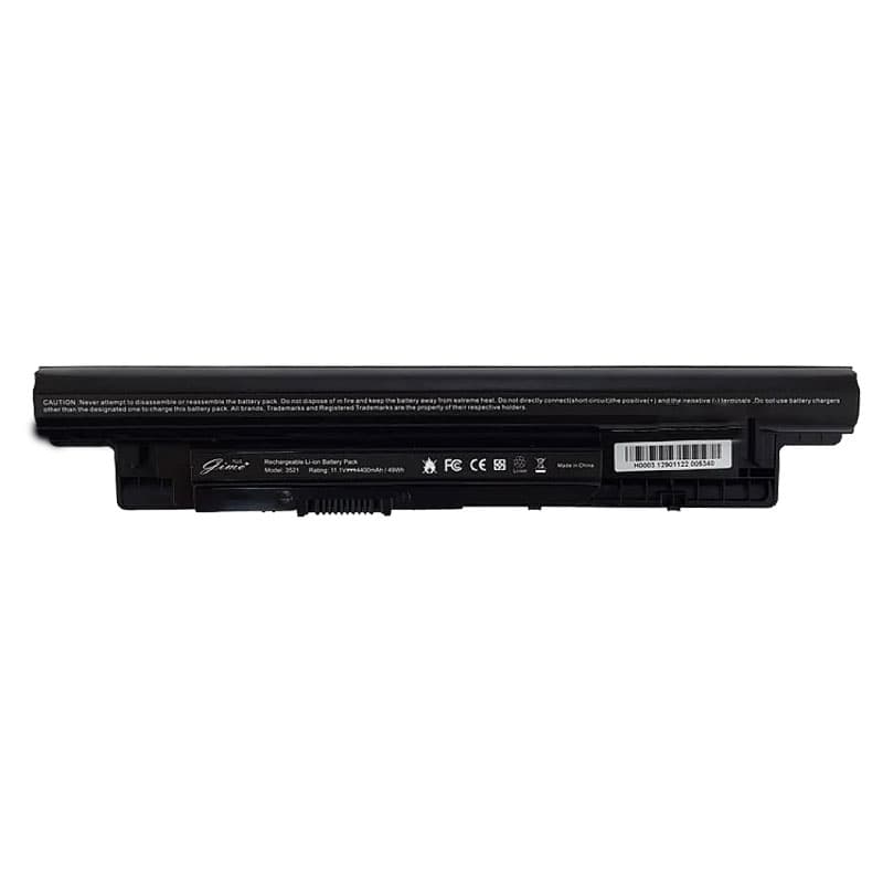 باتری لپ تاپ دل مدل Dell Inspiron 3521 | برند GIMO | ظرفیت 4000 | 45 وات | 6 سلول | G019Y , MR90Y , T1G4M