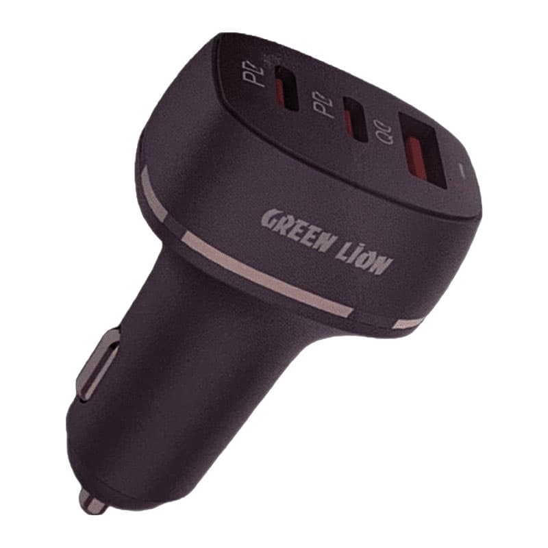 شارژر فندکی گرین لاین مدل Dual PD & QC 3.0 توان 50 وات