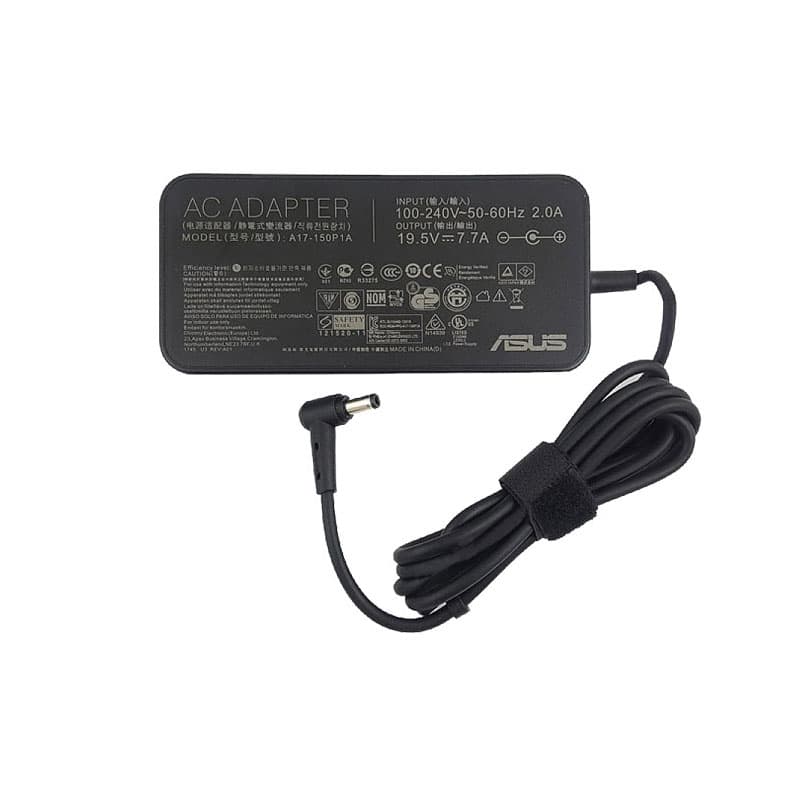 آداپتور لپ تاپ ایسوس 19.5V 7.7A Slim Gimo Plus سرنرمال