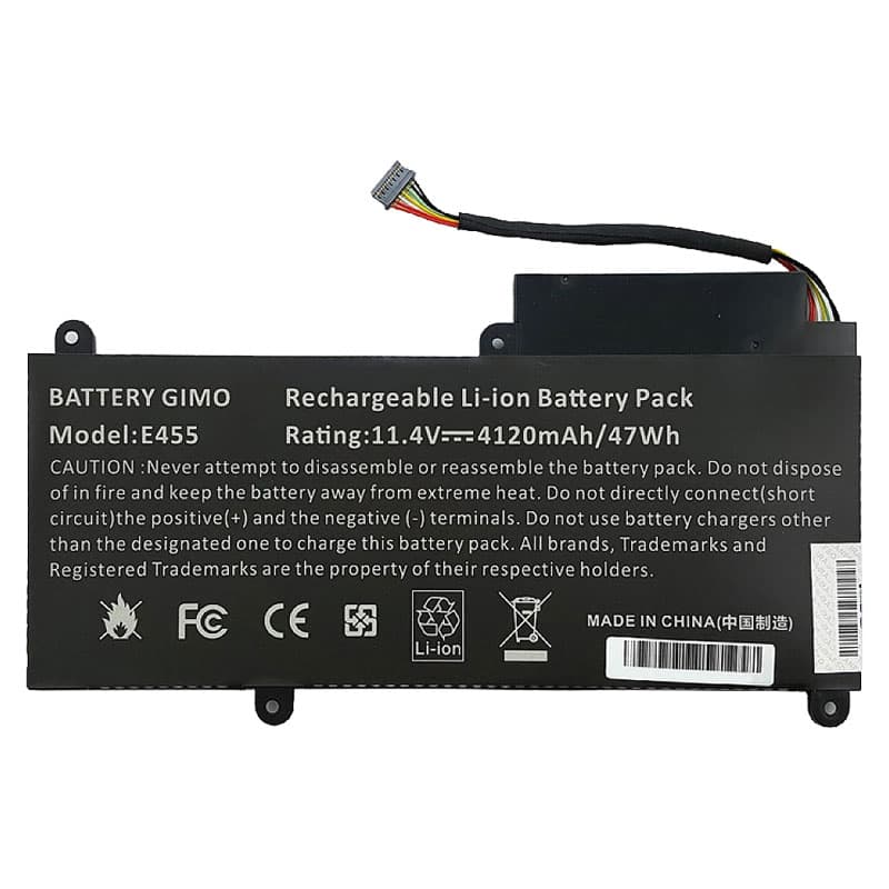 باتری لپ تاپ لنوو ThinkPad E450-E455-E460 مشکی-داخلی