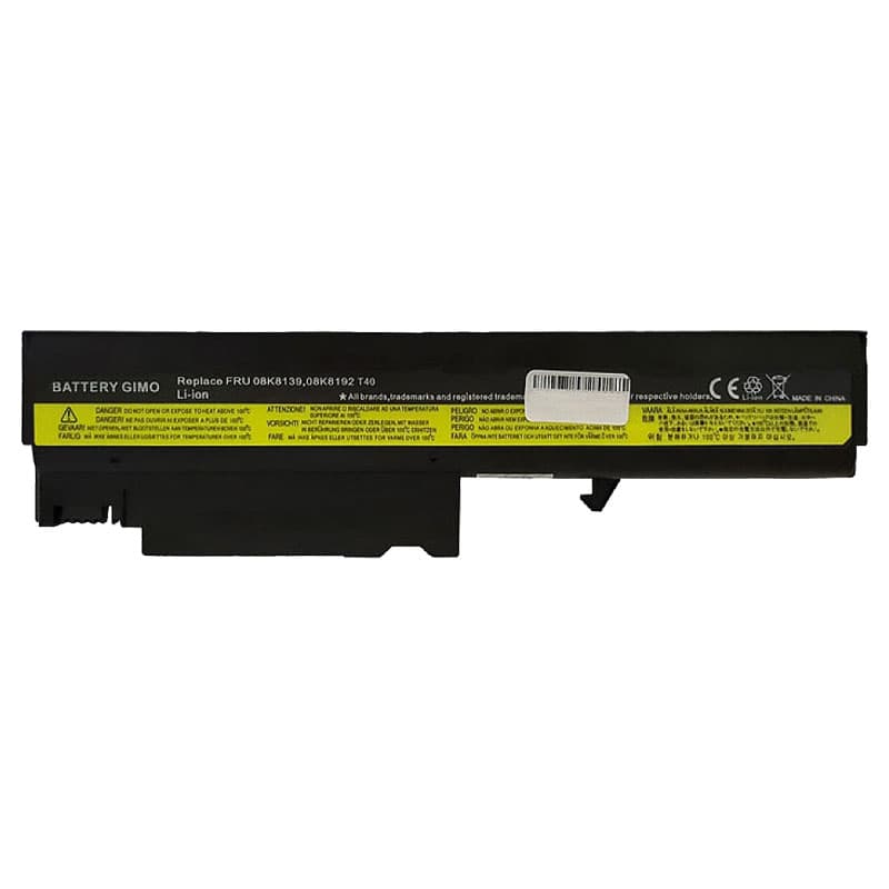 باتری لپ تاپ لنوو Battery Lenovo ThinkPad T40 6Cell — تصویر ۲