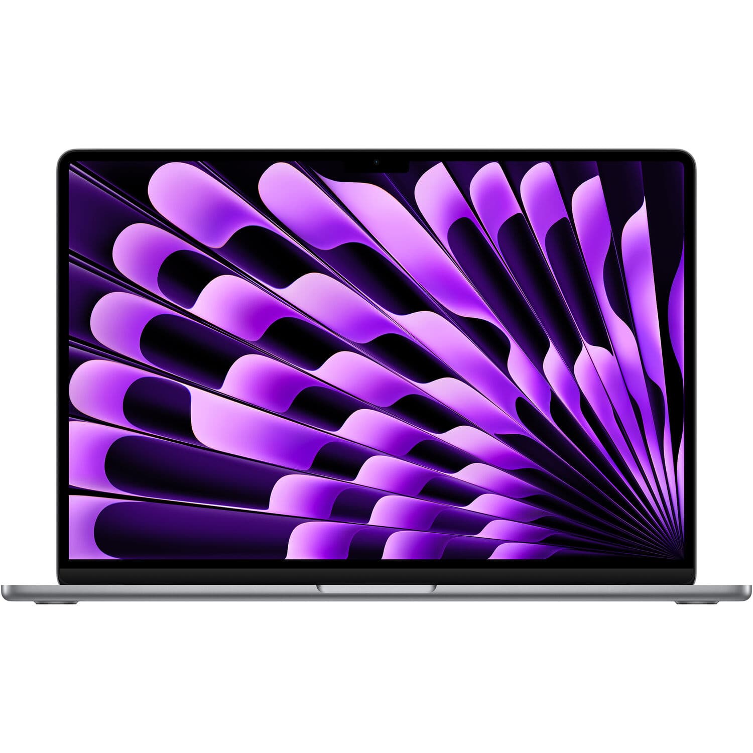 مک بوک ایر 15 اینچ 2024 سری M3 پردازنده 8core – 10core حافظه رم 16 گیگابایت هارد 512 گیگابایت خاکستری MXD13