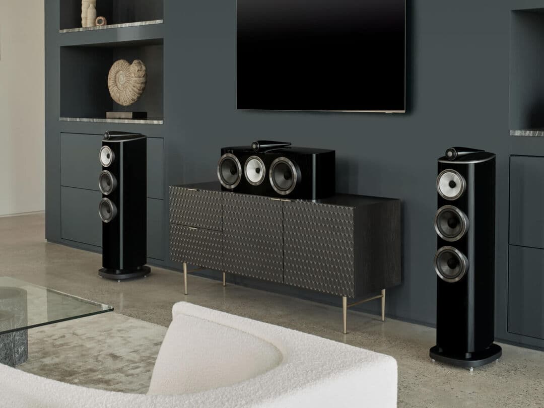 اسپیکر HIGH-END باورز اند ویلکینز Bowers & Wilkins سری Diamond 800 مدل HTM81 D4 رنگ Gloss Black — تصویر ۸