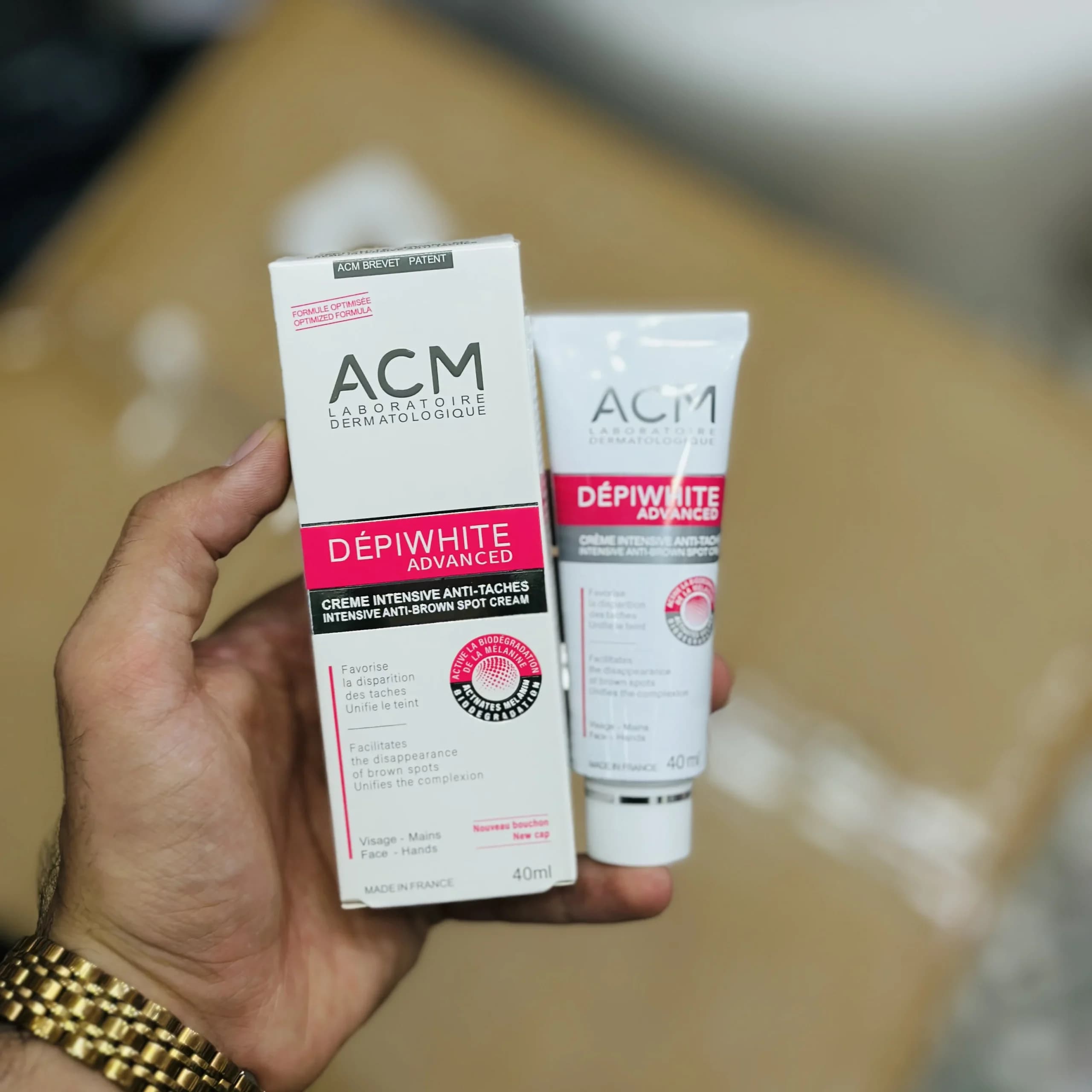 کرم ضد لک ACM مدل Dépiwhite Advanced حجم 40 میل — تصویر ۳
