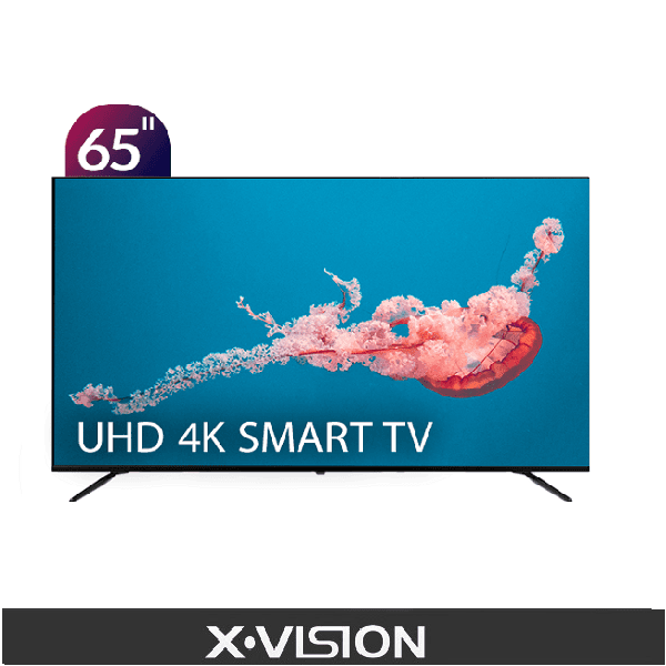 تلویزیون ۴K UHD هوشمند ایکس‌ویژن سری۷مدل ۶۵XCU775 سایز ۶۵ اینچ