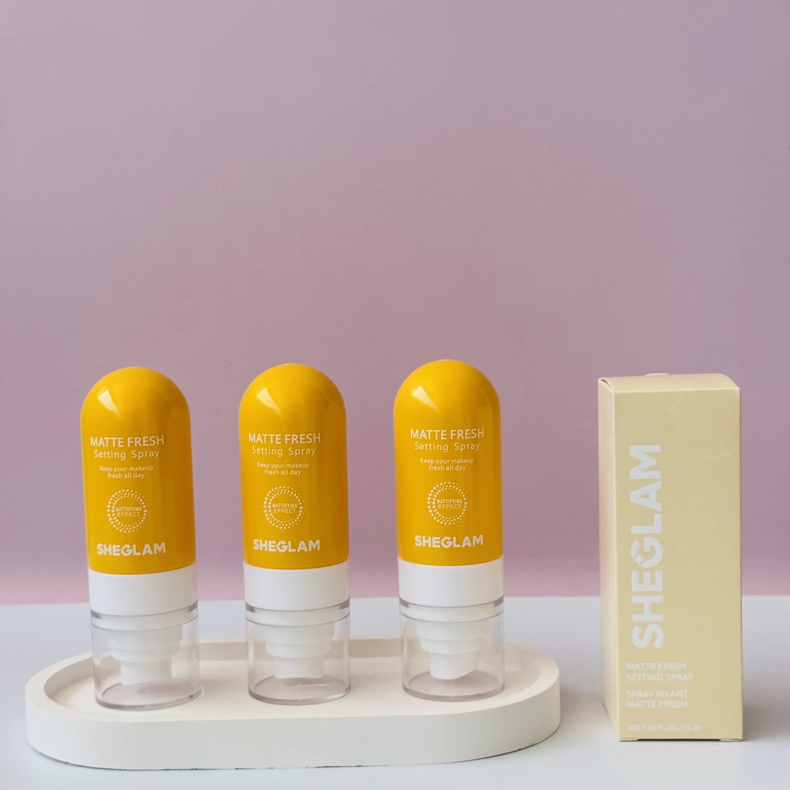اسپری فیکس زرد MATTE FRESH
