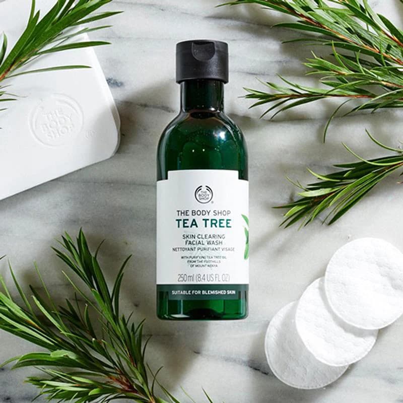 ژل شستشوی صورت بادی شاپ ضد جوش تی تری 250 میل Tea Tree — تصویر ۲