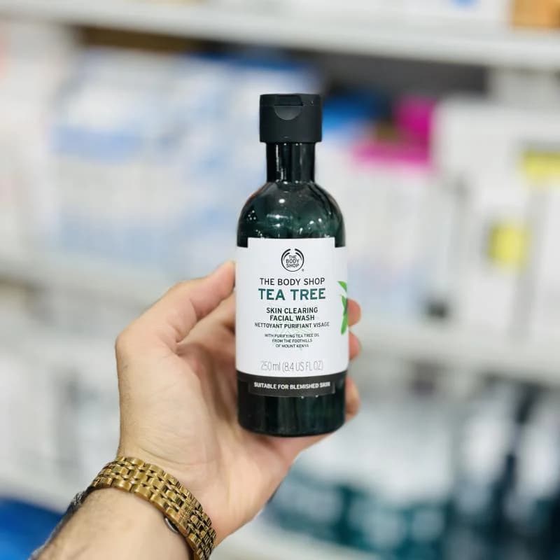 ژل شستشوی صورت بادی شاپ ضد جوش تی تری 250 میل Tea Tree — تصویر ۳