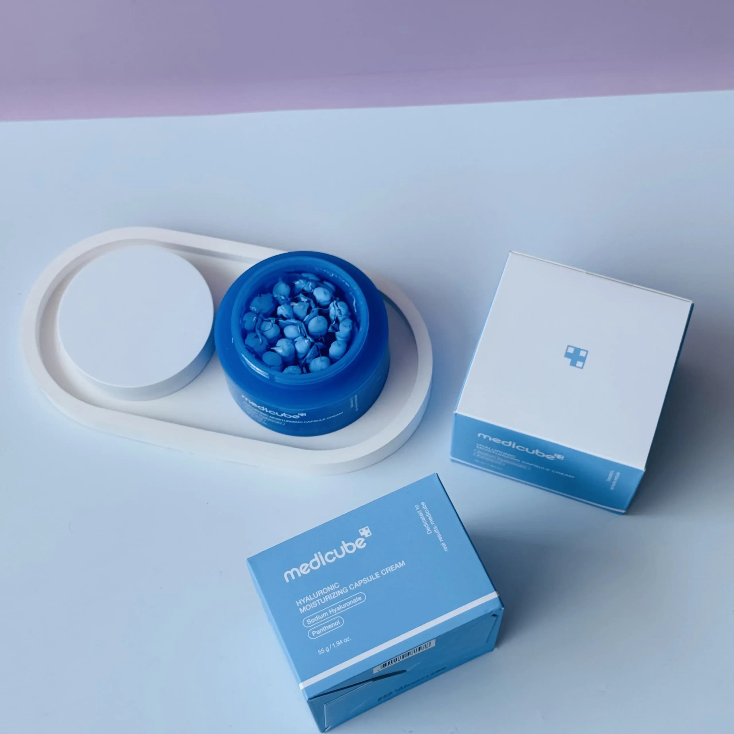 کرم کپسولی هیالورونیک اسید آبرسان مدی کیوب حجم ۵۵ میل Medicube — تصویر ۷