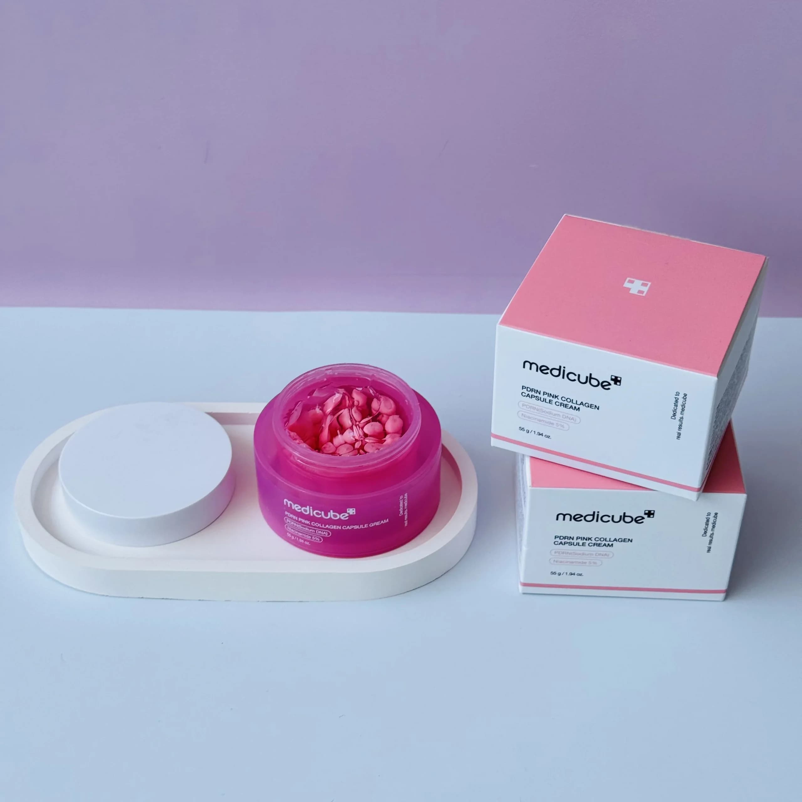 کرم کپسولی کلاژن و PDRN مدی کیوب Medicube — تصویر ۲