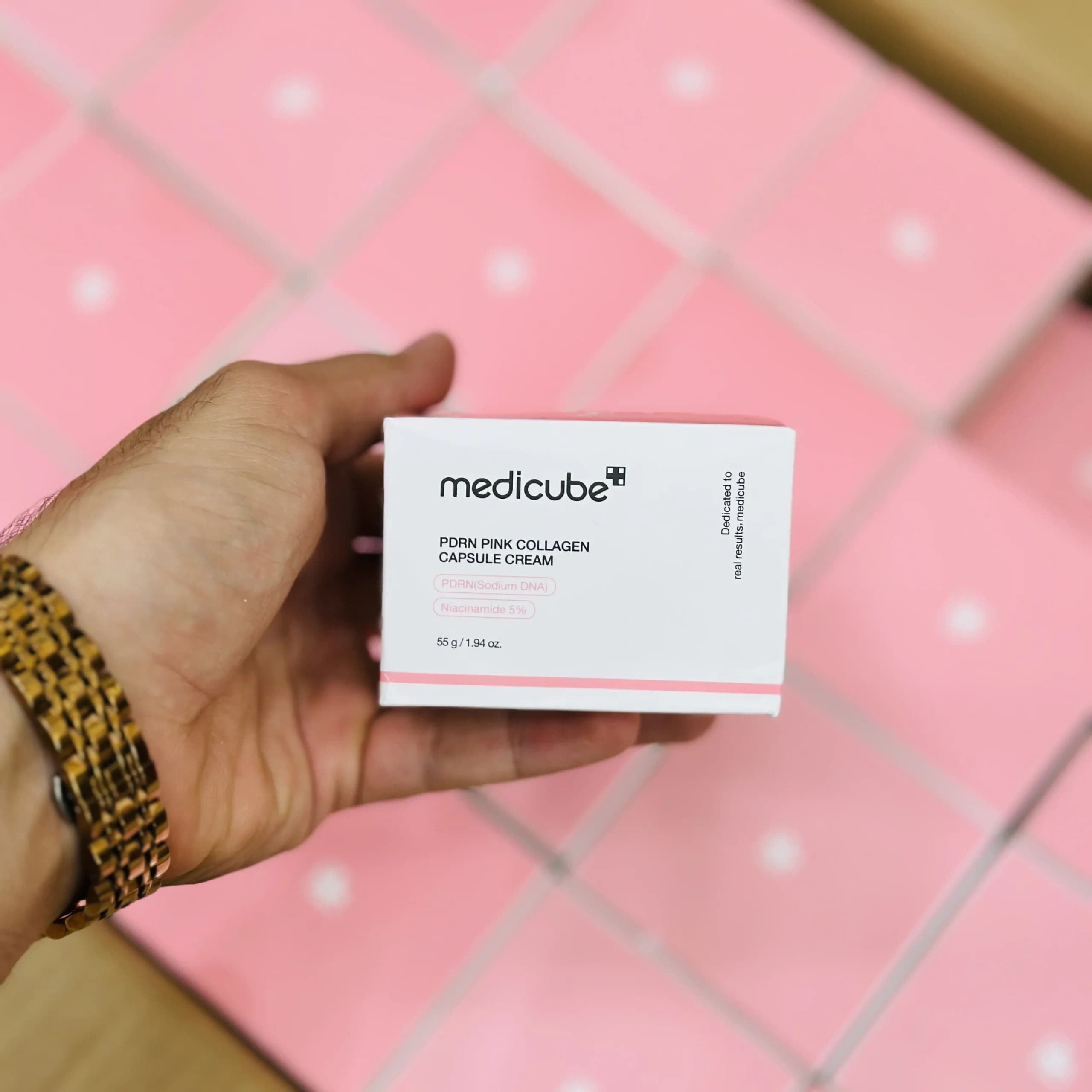 کرم کپسولی کلاژن و PDRN مدی کیوب Medicube — تصویر ۳