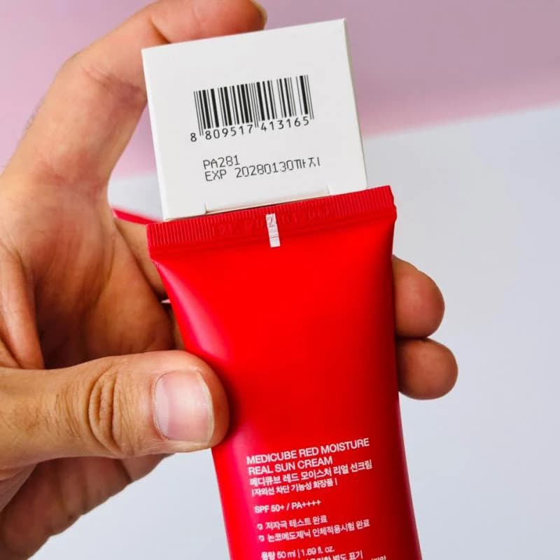 کرم ضد آفتاب مرطوب کننده مدی کیوب SPF50 Medicube — تصویر ۶