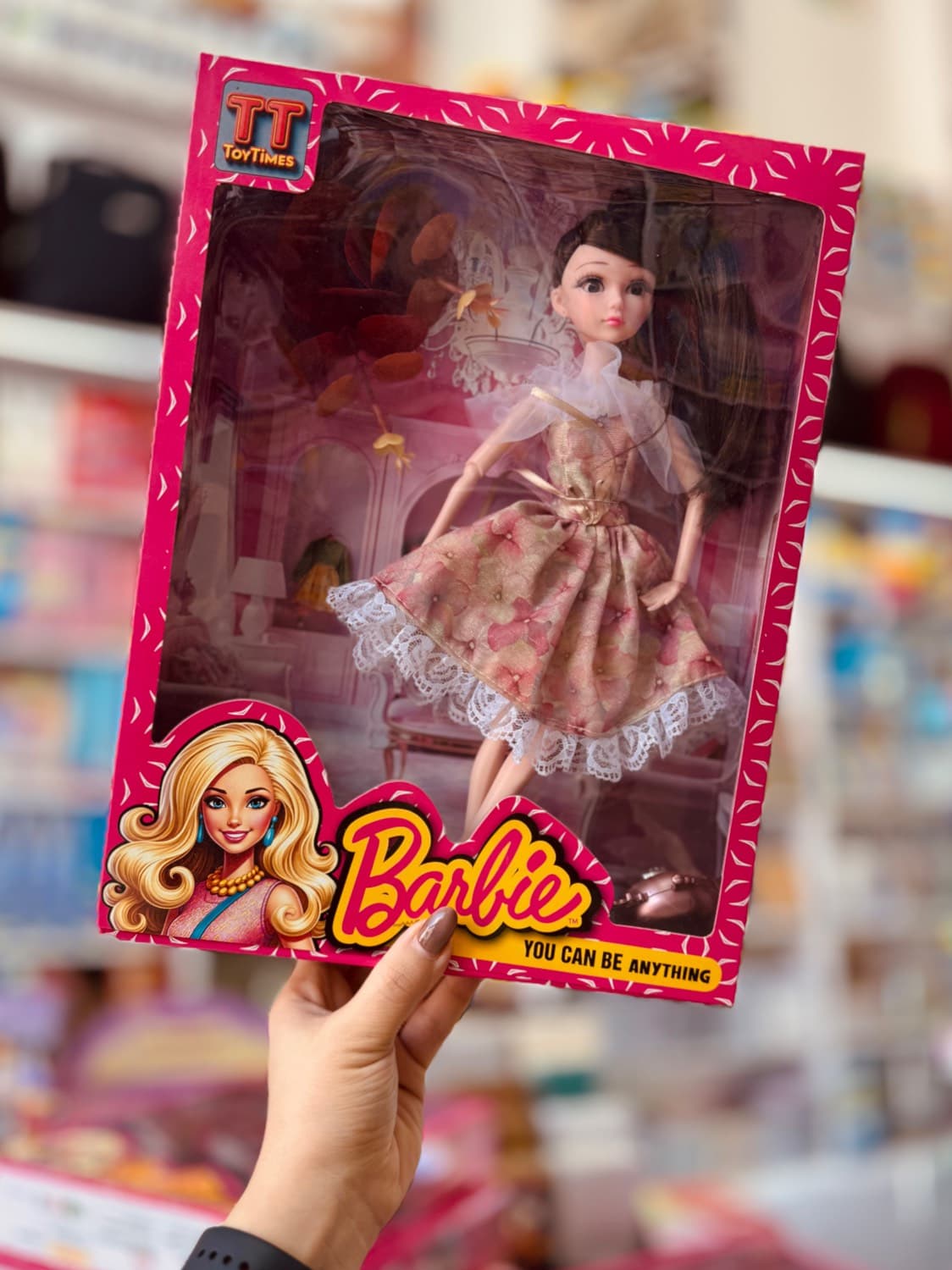 عروسک باربی برند TOY Times چشم تیله ای