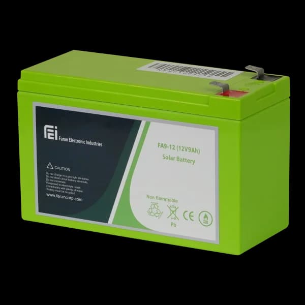 باتری سیلد اسید 9 آمپر فاران 12V-9A UPS Battery Faran
