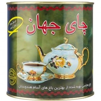 چای سیاه مجلسی جهان – قوطی فلزی ۴۵۰ گرمی — تصویر ۲