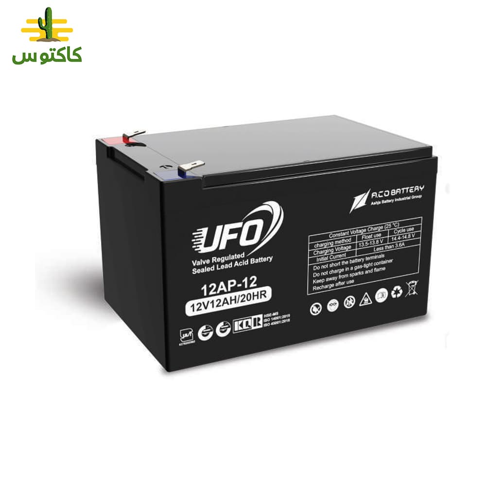 باتری یو پی اس 12 آمپر یوفو UFO 12AP12