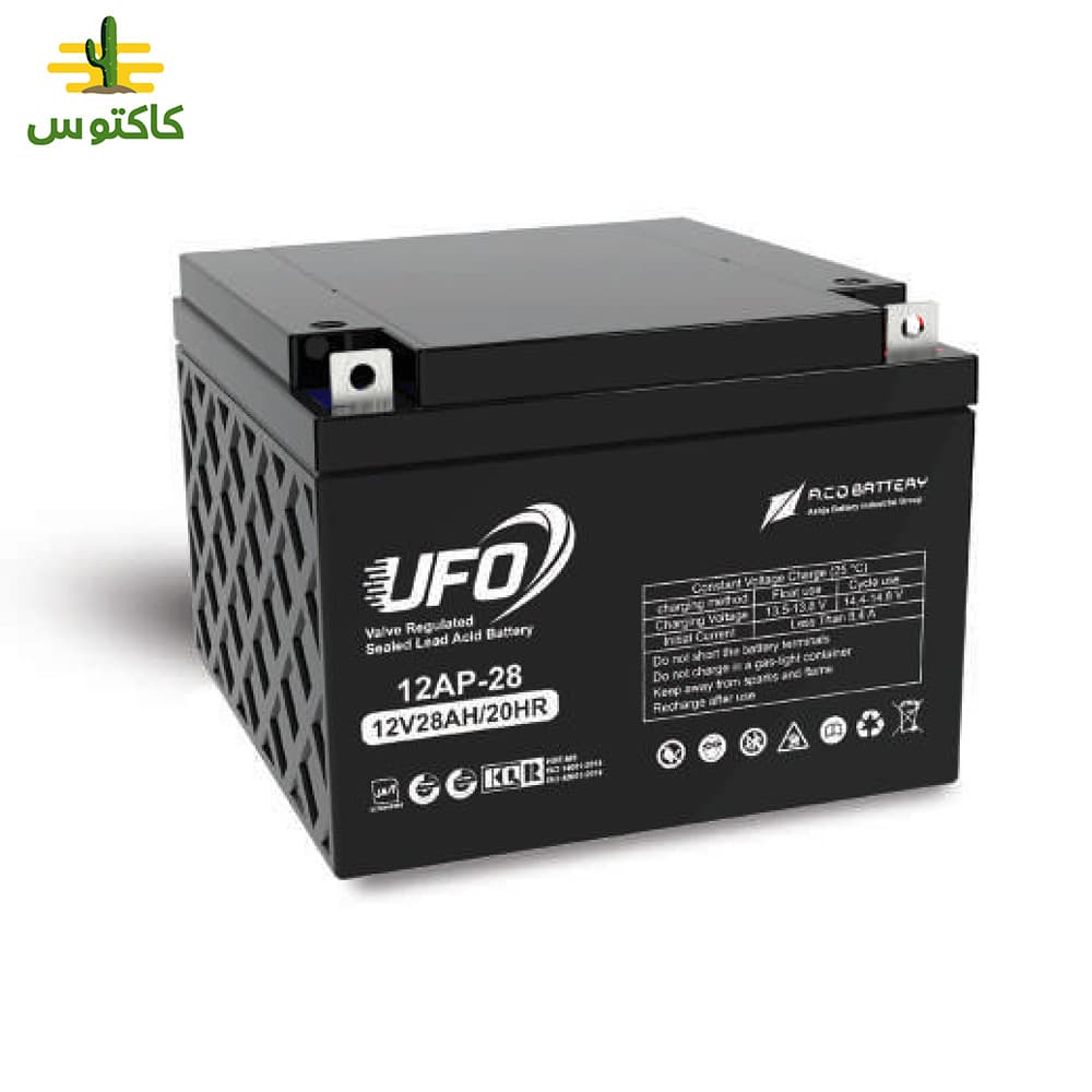 باتری یو پی اس 28 آمپر یوفو UFO 12AP28
