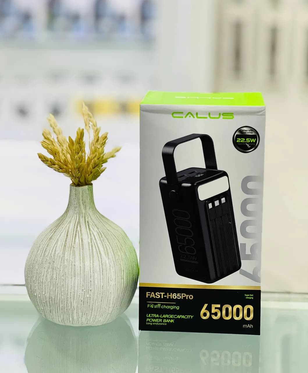 پاوربانک 65000 میلی آمپر کالوس مدل Fast-H65 pro — تصویر ۸