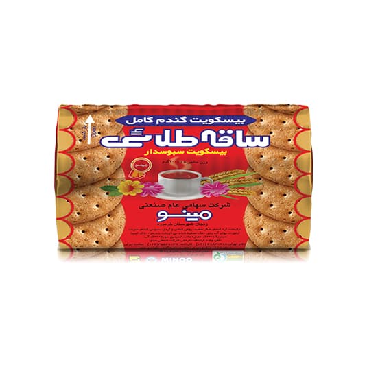 بیسکویت ساقه طلایی مینو کارتن 48 عددی