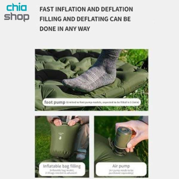 زیر انداز بادی نیچرهایک دو نفره کد CNK2550WS019 مدل FC01 — تصویر ۸