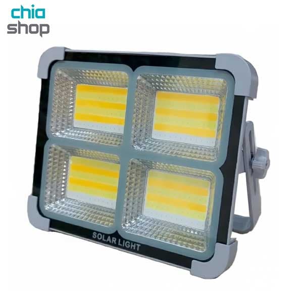 پروژکتور شارژی خورشیدی 150 وات مدل A7‑COB — تصویر ۲
