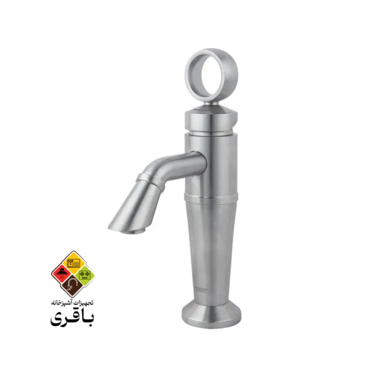 شیر روشویی راسان مدل آنیتا کروم مات — تصویر ۴