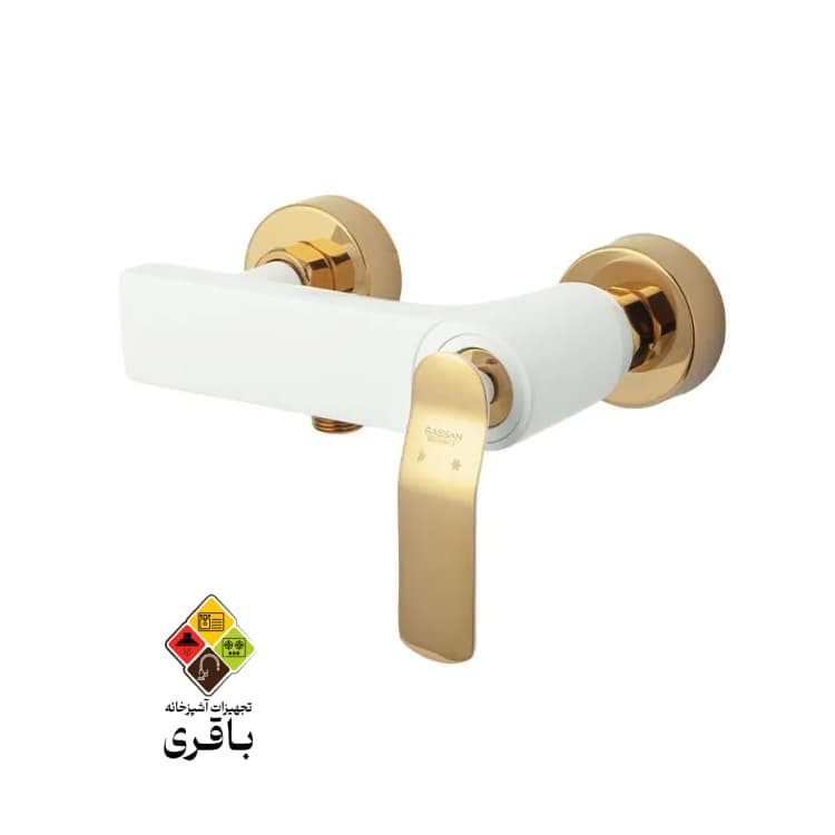 شیر توالت راسان مدل آوات شیری طلایی — تصویر ۷