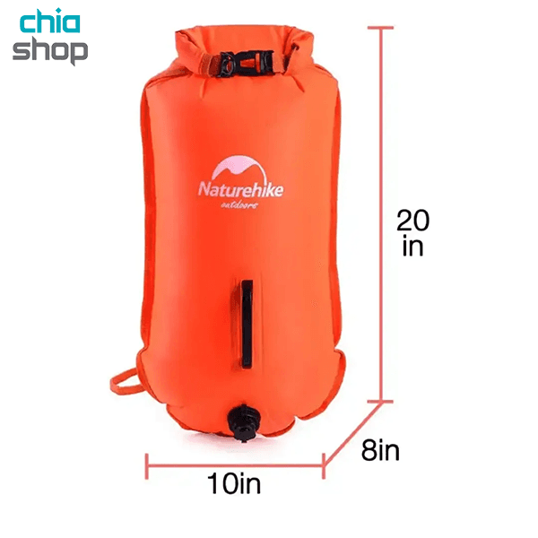 کیسه ضد آب بادی 18L نیچرهایک مدل NH17S001-G — تصویر ۷