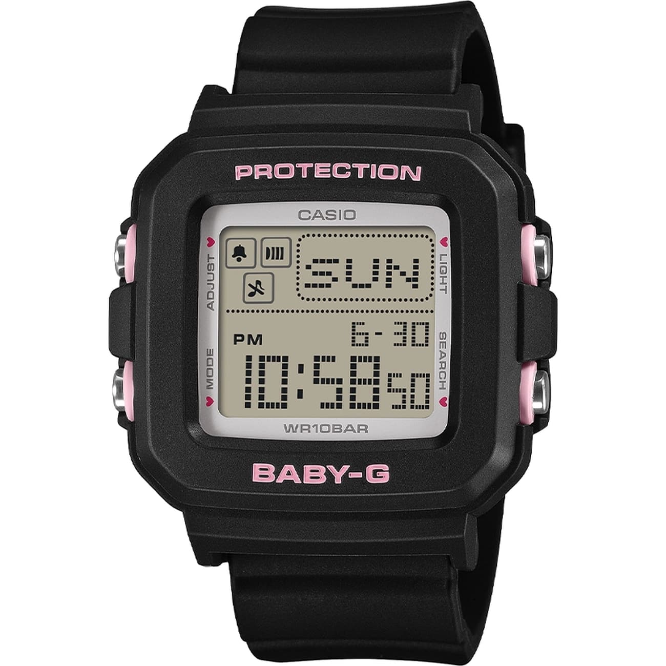 ساعت مچی زنانه کاسیو CASIO BABY-G مدل BGD-10KH-1DR دیجیتال