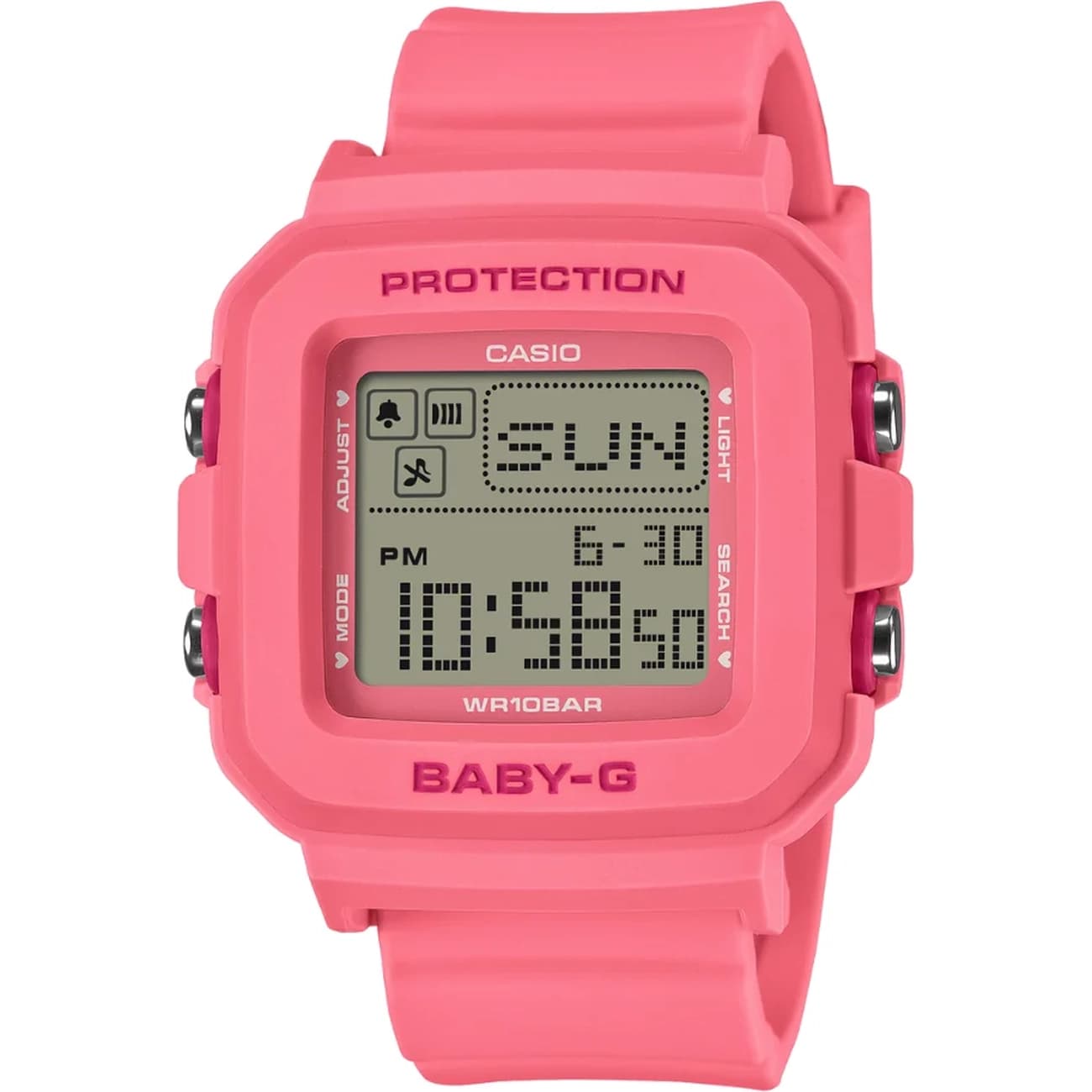 ساعت مچی دیجیتال زنانه کاسیو Casio مدل BGD-10KH-4DR ضد ضربه
