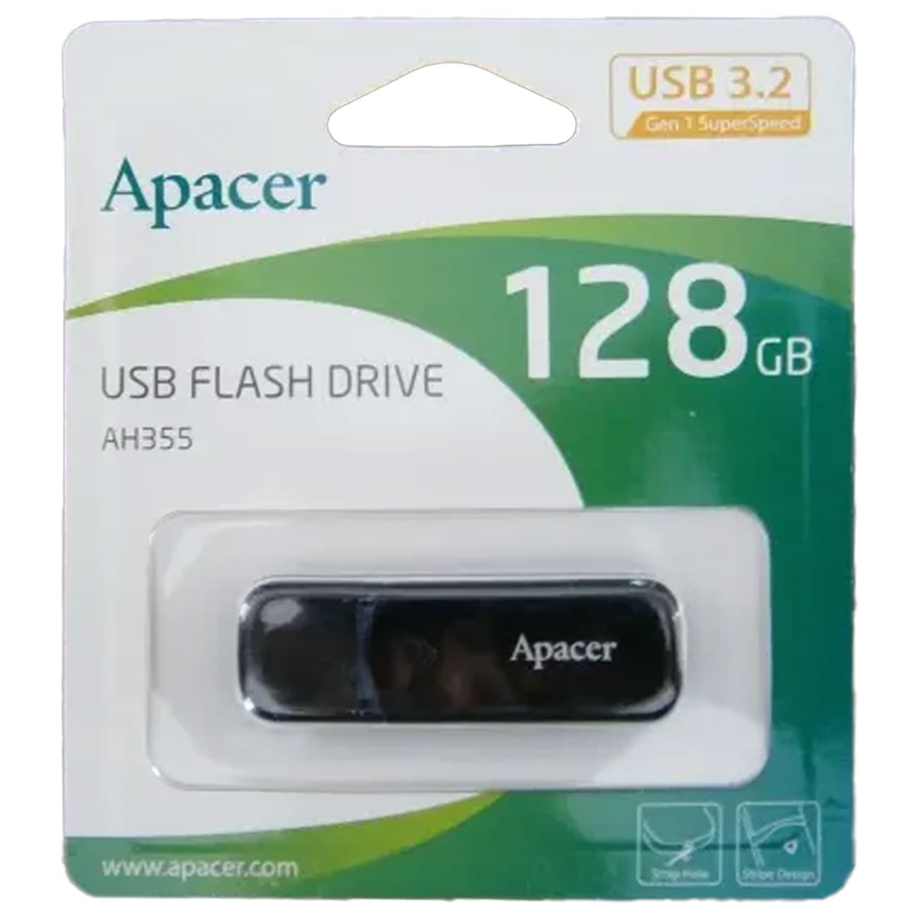 فلش مموری اپیسر Apacer مدل AH355 ظرفیت 128 گیگابایت USB 3.2 — تصویر ۵