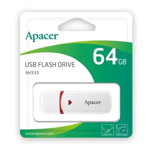 فلش مموری اپیسر Apacer مدل AH333 ظرفیت 64 گیگابایت — تصویر ۱۲